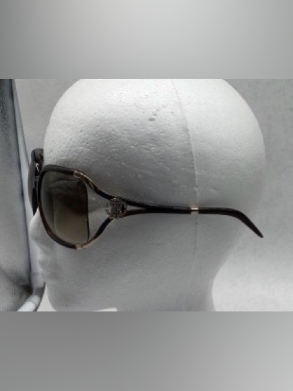 Signed Roberto Cavalli Oversized Gradient Women's Sunglasses Gold trim - Picture 5 of 11